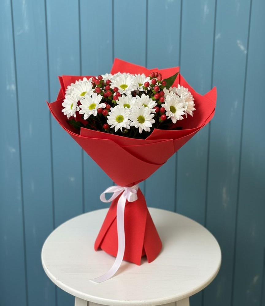 Букет цветов из: Хризантемы в Дарасун