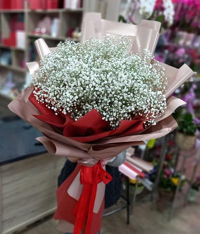 Букет цветов из: Гипсофила в Дарасун
