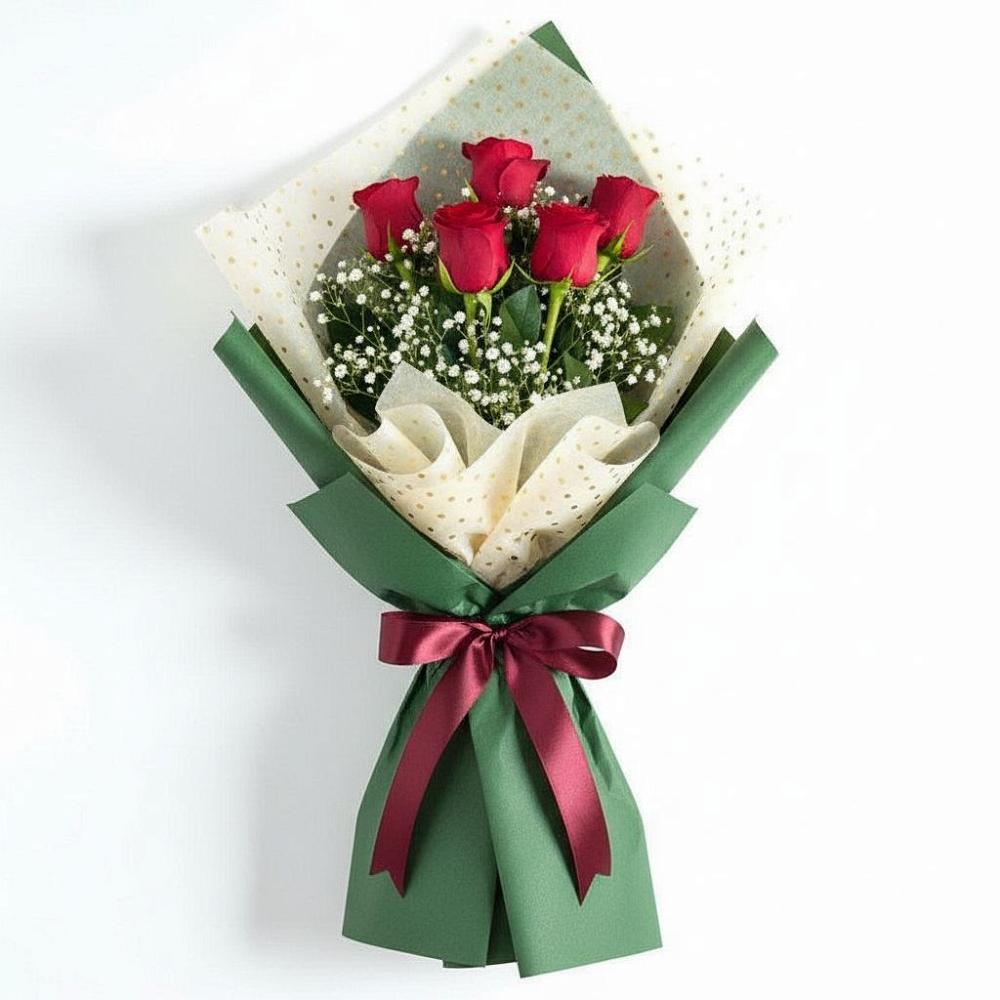 Букет рубиновое очарование в Дарасун Букет цветов из: Розы в Дарасун
