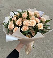Букет Кремовые розы Латте #REPLACE_PRED# Дарасун