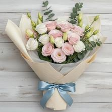 Букет шампанское в Дарасун Букет цветов из:  Лизиантусы в Дарасун