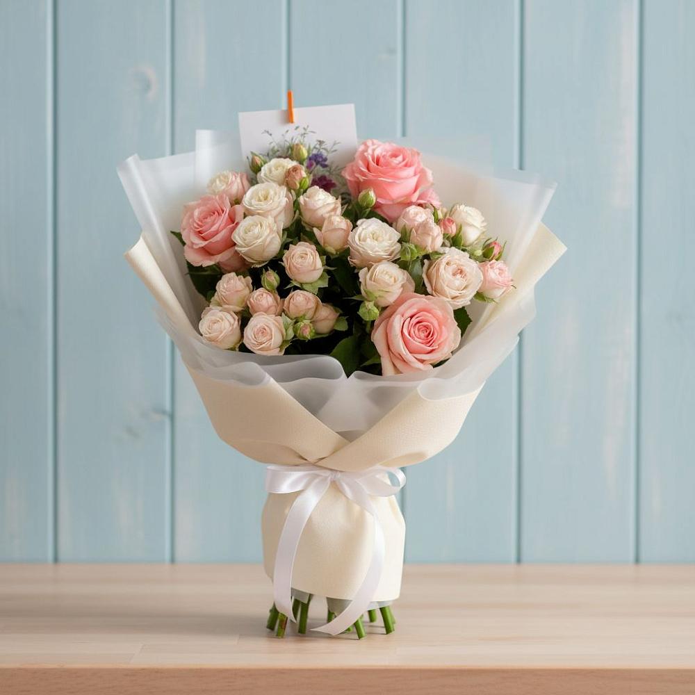 Букет голос любви в Дарасун Букет цветов из: Розы в Дарасун