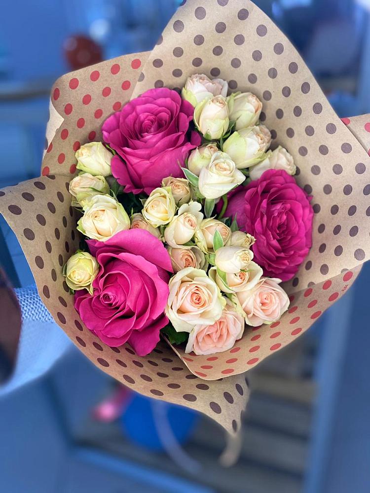 Букет цветов из: Розы в Дарасун