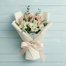 Букет цветов из:  Альстромерии в Дарасун