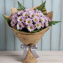 Букет цветов из:  Хризантемы #REPLACE_PRED# Дарасун