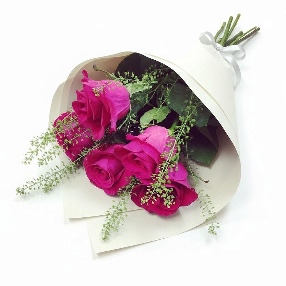 Букет ярко-розовый в Дарасун Букет цветов из: Розы в Дарасун