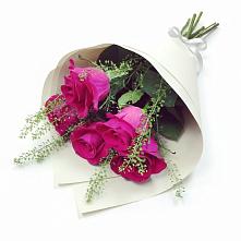 Букет ярко-розовый в Дарасун Букет цветов из: Розы в Дарасун
