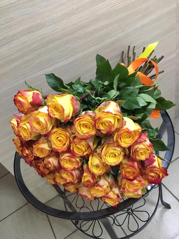 Букет Желтые розы в Дарасун