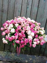 Букет Розовые кустовые розы Натали и Лав Лидия #REPLACE_PRED# Дарасун