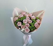 Букет цветов из:  Розы и Хризантемы в Дарасун