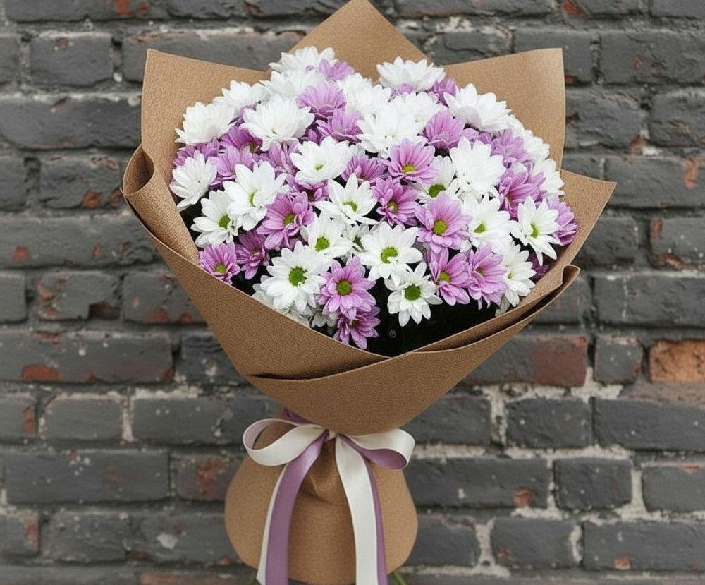 Букет грани совершенства в Дарасун Букет цветов из: Хризантемы в Дарасун