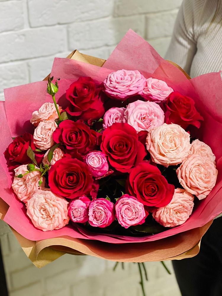 Букет цветов из: Розы в Дарасун