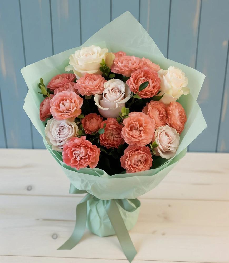 Букет цветов из: Розы в Дарасун