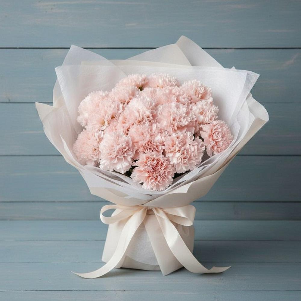 Букет розовые гвоздики в Дарасун Букет цветов из: Гвоздики в Дарасун