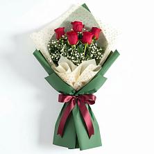 Букет рубиновое очарование в Дарасун Букет цветов из:  Розы в Дарасун