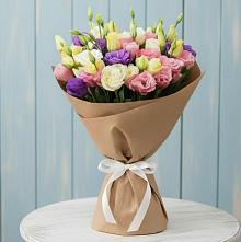 Букет цветов из:  Лизиантусы в Дарасун