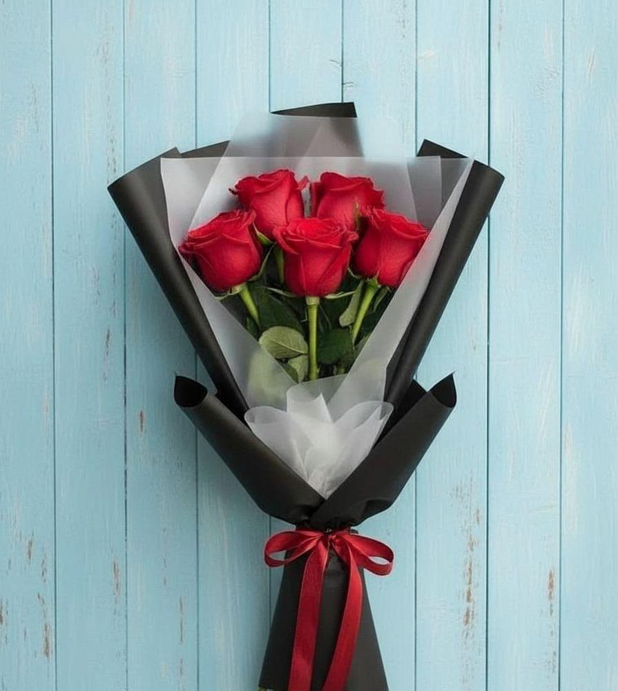 Букет в ритме города в Дарасун Букет цветов из: Розы в Дарасун